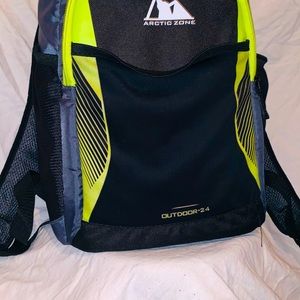 Backpack ice chest for hiking